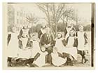 Asylum Headmaster and girls 1901 [Photo]
